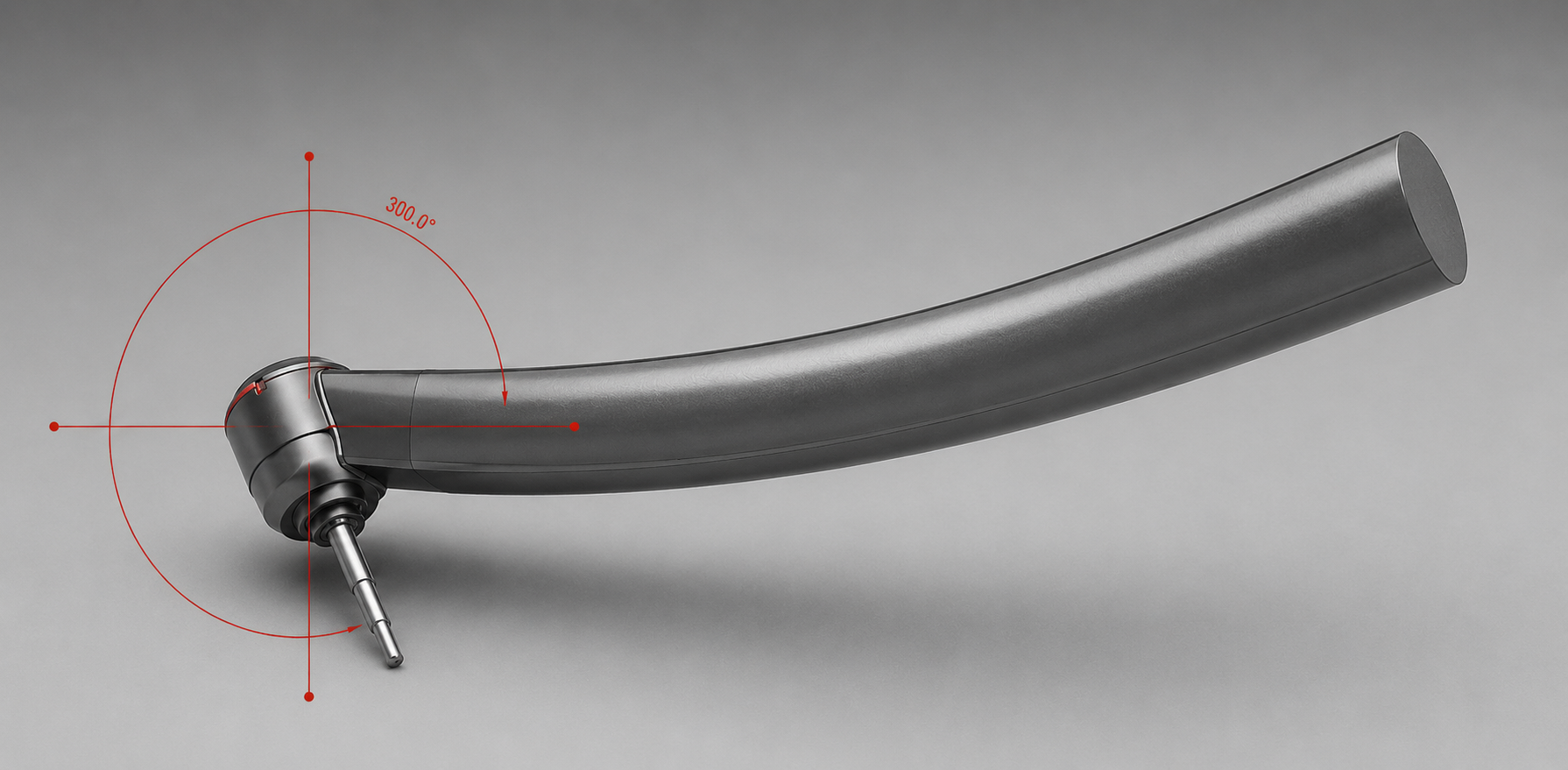 Dental surgical hand piece prototype